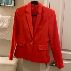Bright red Express Blazer size 2